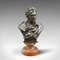 Small Austrian Bust of Lord Byron in Bronze, 1890s, Image 2