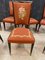 Art Deco Chairs in Faux Macassar, 1930, Set of 8 5