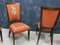 Art Deco Chairs in Faux Macassar, 1930, Set of 8 2