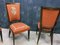 Art Deco Chairs in Faux Macassar, 1930, Set of 8, Image 2