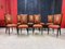 Art Deco Chairs in Faux Macassar, 1930, Set of 8, Image 3
