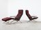 Lotus Lounge Chairs and Ottoman by Rob Parry for Gelderland, 1960s, Set of 3 1