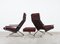 Lotus Lounge Chairs and Ottoman by Rob Parry for Gelderland, 1960s, Set of 3, Image 4