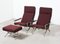 Lotus Lounge Chairs and Ottoman by Rob Parry for Gelderland, 1960s, Set of 3 3