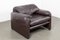 Leather Maralunga Armchair by Vico Magistretti for Cassina, Image 2