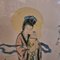 Chinese Painting on Silk Depicting Madonna and Child, Mid-20th Century, Framed 3