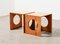 Tavolini cubici minimalisti di Jens Quistgaard per Richard Nissen, 1979, set di 2, Immagine 4