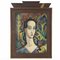 Franz Sedivy, Modernistisches Frauenbildnis, 1930er, Öl auf Holz, Gerahmt 1