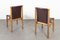 Leather Chairs by Ilmari Tapiovaara for La Permanente Mobili Cantù, Set of 4, Image 3