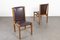 Leather Chairs by Ilmari Tapiovaara for La Permanente Mobili Cantù, Set of 4 5