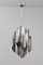 Space Age Chromed Chandelier, 1970s 1