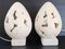 Vintage Egg Lamps, 1970, Set of 2 3