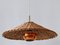 Mid-Century Modern Rattan Pendant Lamp, Scandinavia, 1960s 11