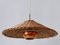 Mid-Century Modern Rattan Pendant Lamp, Scandinavia, 1960s, Image 3