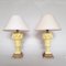 Spanish Table Lamps in Ceramic from Manises, 1960s, Set of 2 2