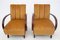 Armchairs attributed to Jindřich Halabala, 1940s, Set of 2 9