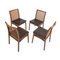 Dining Chairs attributed to Tito Agnoli, Italy, 1960s, Set of 4 4