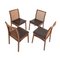 Dining Chairs attributed to Tito Agnoli, Italy, 1960s, Set of 4, Image 4