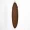 Vintage Oval Mirror in Teak, 1960s 4