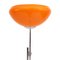 Orange Space Age Stehlampe, 1960er 2