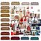 Rafaella Chaise Sofa in Red and Rusty Velvet from Biosofa 5