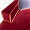 Rafaella Chaise Sofa in Red and Rusty Velvet from Biosofa 10