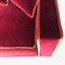 Rafaella Chaise Sofa in Red and Rusty Velvet from Biosofa 11