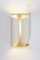 Italienische Farbige Wandlampe aus Messing, 1980 5