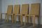 Art Deco Salon Chairs attributed to Jean Michel Frank & Adolphe Channels for International Ecart, France, Set of 4 3