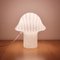 Gestreifte Mushroom Tischlampe von Peill & Putzler, 1970er 5
