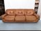 Canapé et Fauteuils Vintage en Cuir Cognac par Sapporo pour Mobil Girgi, Italie, 1970s, Set de 3 13