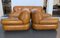 Canapé et Fauteuils Vintage en Cuir Cognac par Sapporo pour Mobil Girgi, Italie, 1970s, Set de 3 11