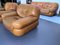 Canapé et Fauteuils Vintage en Cuir Cognac par Sapporo pour Mobil Girgi, Italie, 1970s, Set de 3 12