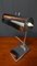 Lámpara de mesa de acero cromado, años 50, Imagen 4