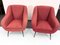 Mid-Century Lounge Chairs by Gigi Radice for Minotti, Italy, 1950s, Set of 2 2