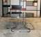Coffee Table in Steel and Glatto Glass by Giotto Stoppino, 1970s 4