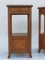Antique French Nightstands in Oak and Marble, 1900, Set of 2 10