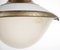 Lámpara pentante Bauhaus de latón de Goerz, años 30, Imagen 5