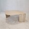 Italian Travertine Coffee Table, 1989 4