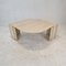 Table Basse en Travertin, Italie, 1989 1