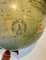 Art Deco Danish Heimdal No. 34 World Globe with Compass on a Wooden Base, 1930s, Image 5