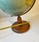 Art Deco Danish Heimdal No. 34 World Globe with Compass on a Wooden Base, 1930s 11