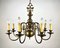 Vintage Chandelier with Double-Headed Eagle 1