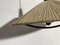 Acrylic Glass & Sisal Hanging Lamp from Temde, 1960s 16