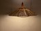 Lampada in vetro acrilico e sisal di Temde, anni '60, Immagine 30