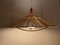 Acrylic Glass & Sisal Hanging Lamp from Temde, 1960s 26