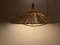 Lampe à Suspension en Verre Acrylique et Sisal de Temde, 1960s 31