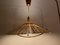 Lampe à Suspension en Verre Acrylique et Sisal de Temde, 1960s 37