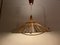 Lampada in vetro acrilico e sisal di Temde, anni '60, Immagine 22
