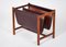 Danish Magazine Rack in Rosewood, 1960s, Image 1